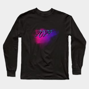 2024 - Gamers - Celebration - New Years - Birthday Long Sleeve T-Shirt